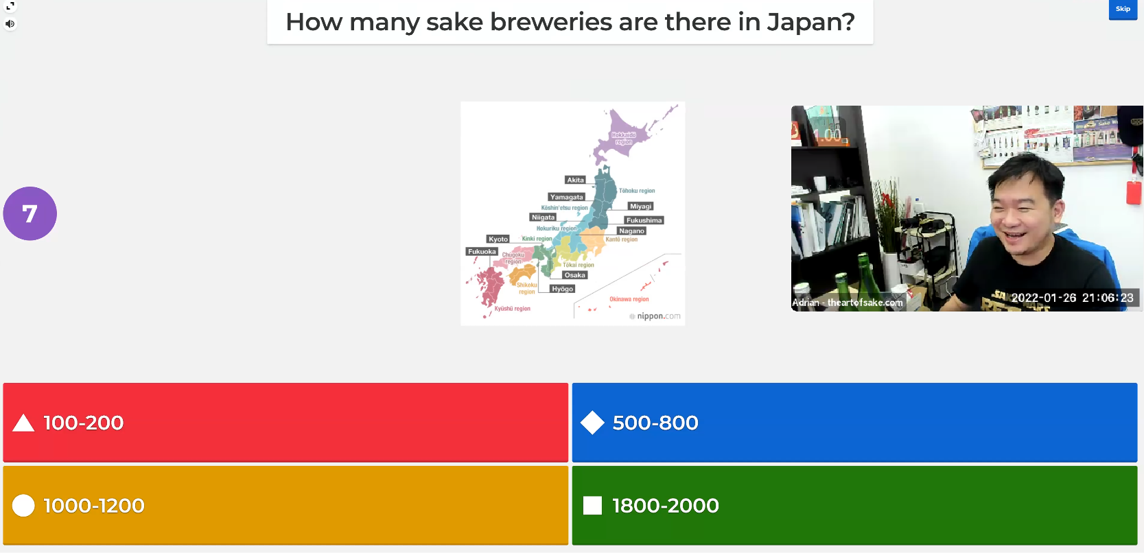 Trivia Night - Sake On-nomi #39