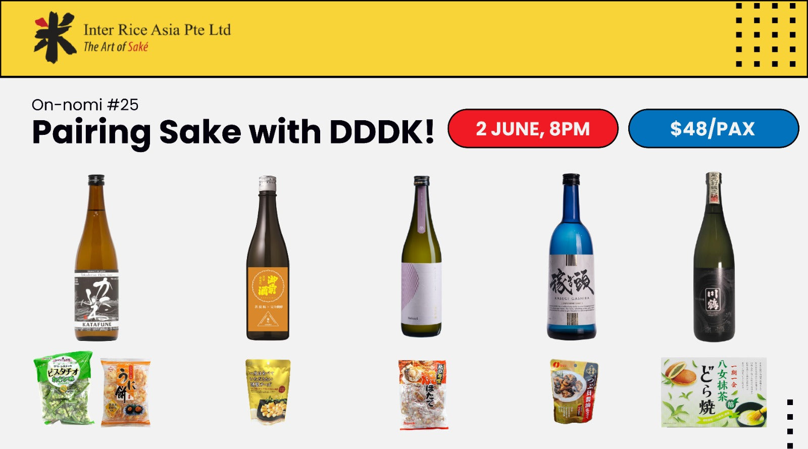 Sake and Snacks Party with DDDK! Onnomi #25