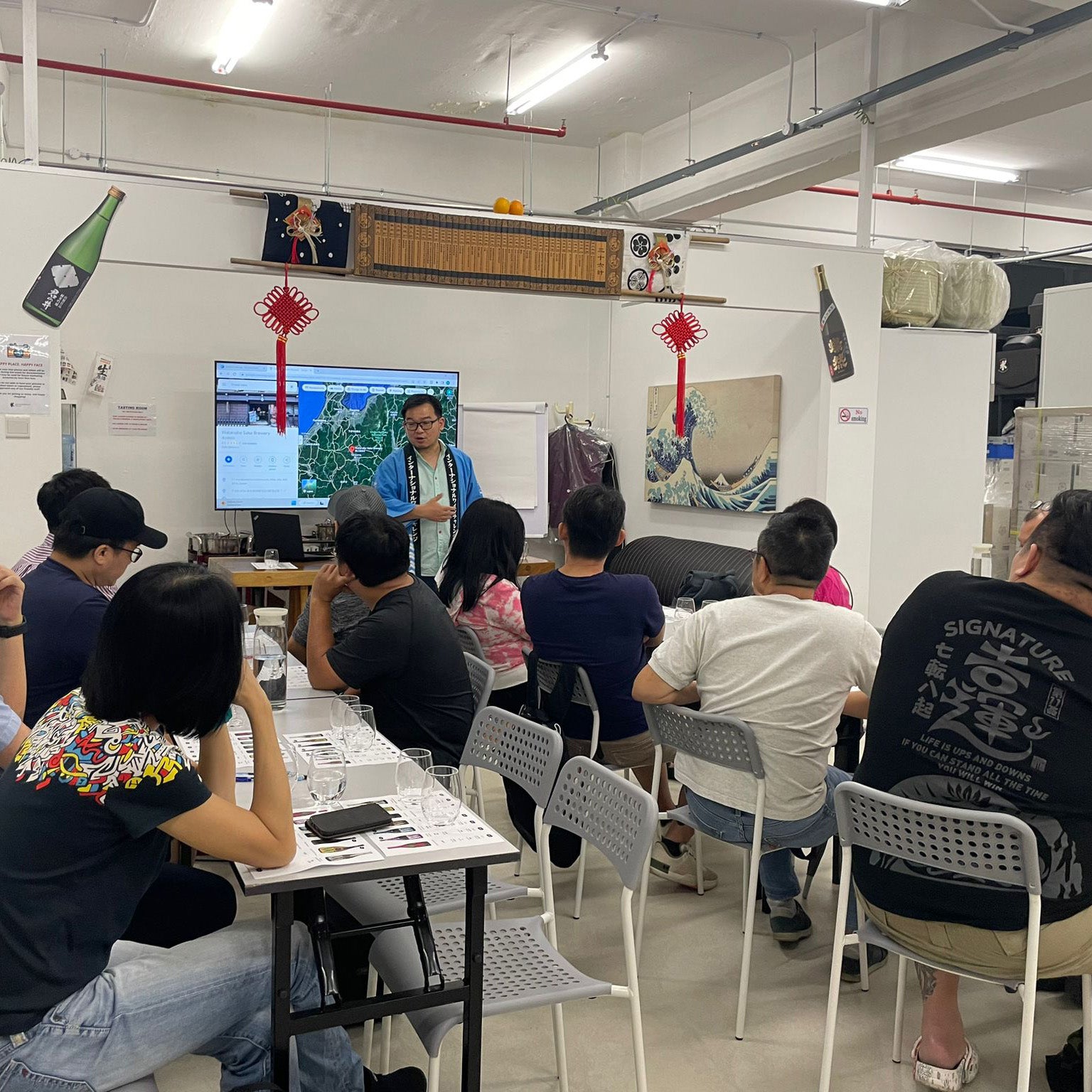 Corporate Private Sake Tasting hosted by The Art of Sake