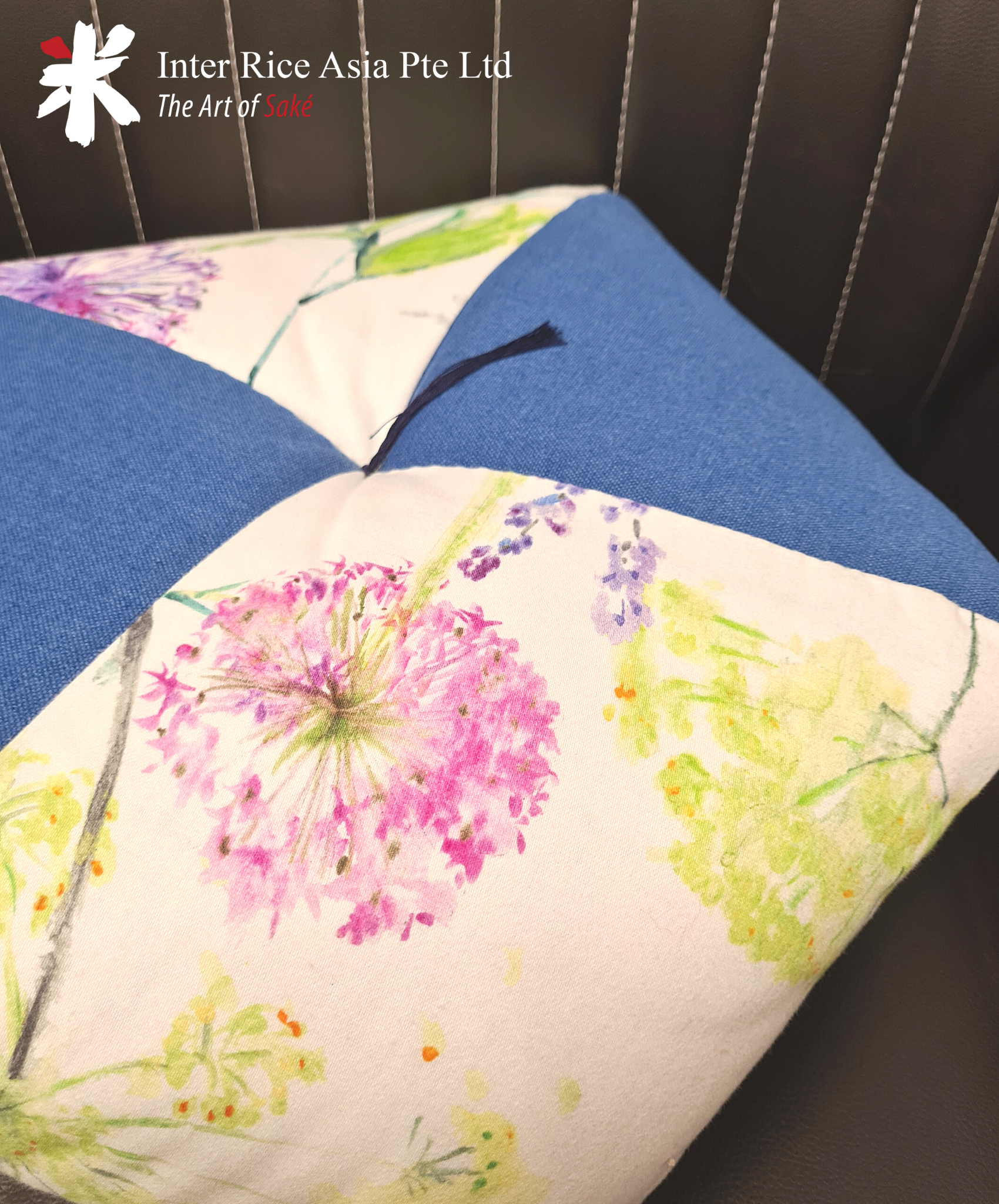 Takaokaya Japanese Ojami Cushion - Gullo Floral