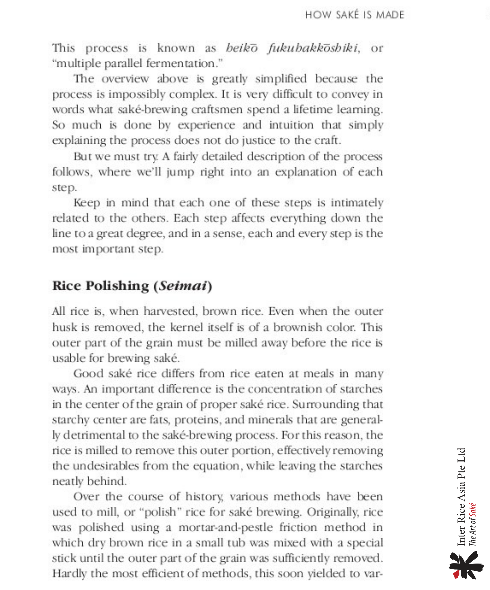 The Sake Handbook by John Gauntner