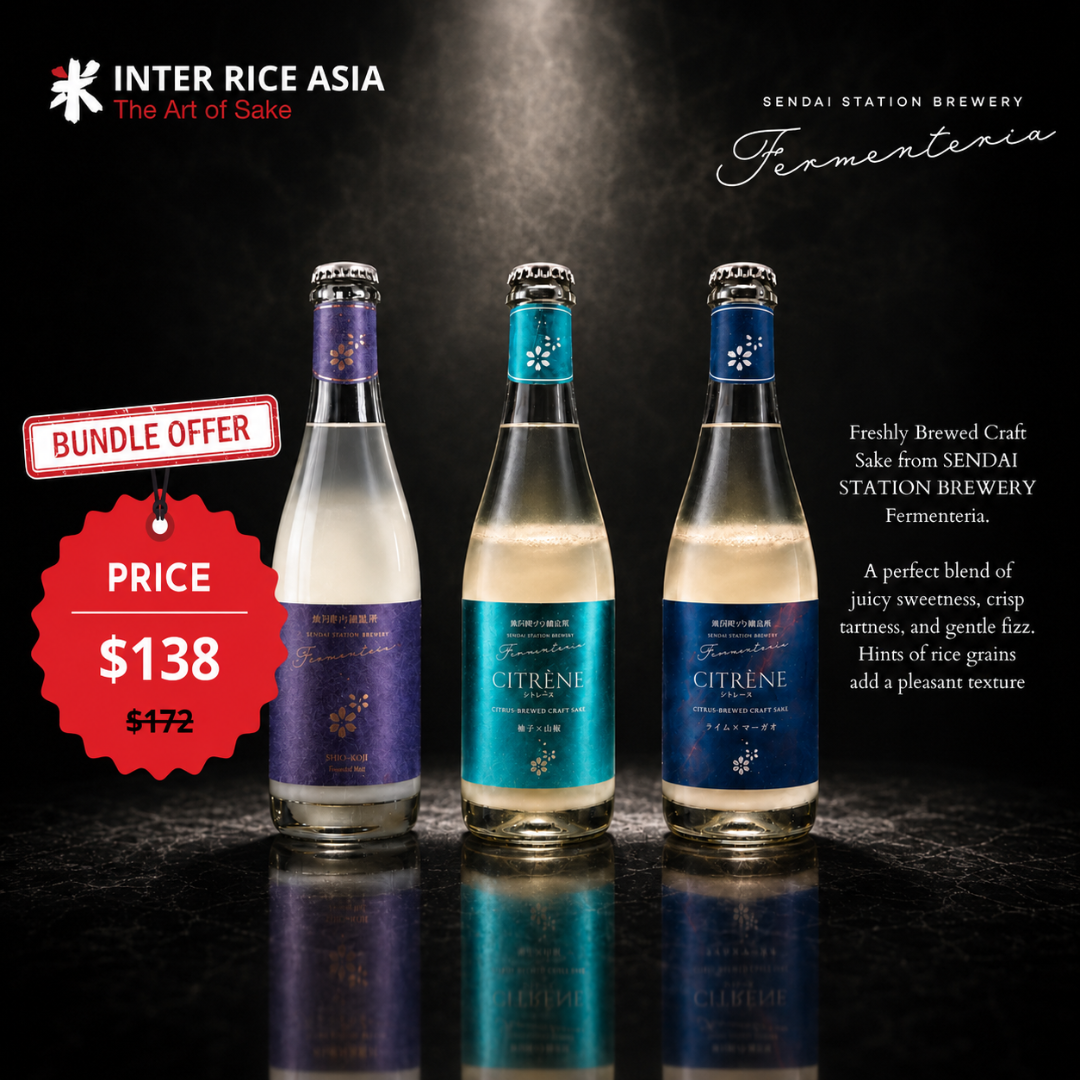 Discover Fermenteria: Freshly Brewed Craft Sake from Sendai Station Brewery