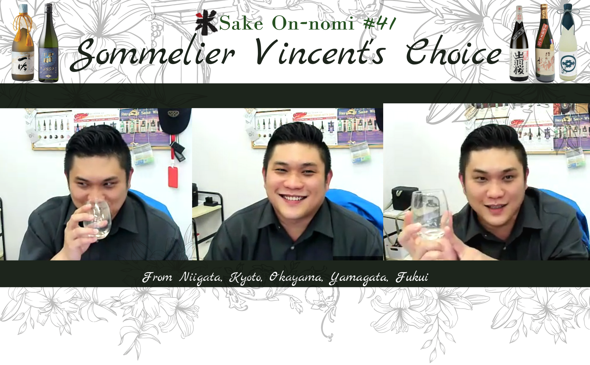 Somm's Choice ft. Vincent Zheng - Sake On-nomi #41