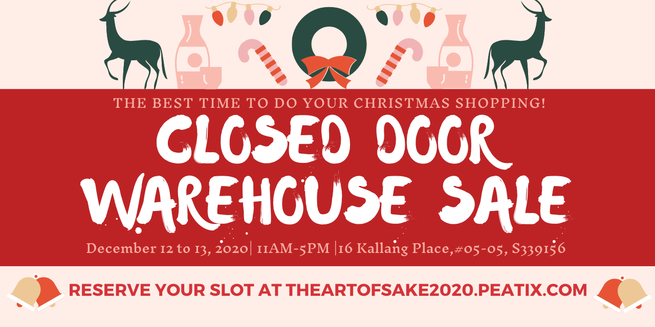[SOLD OUT] Closed Door Warehouse Sale 2020 + Fundraiser Event