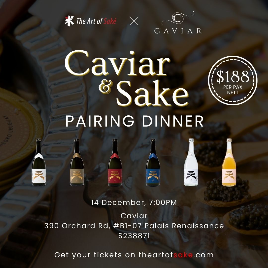 Caviar & Sake Pairing Dinner with 36 Guardians