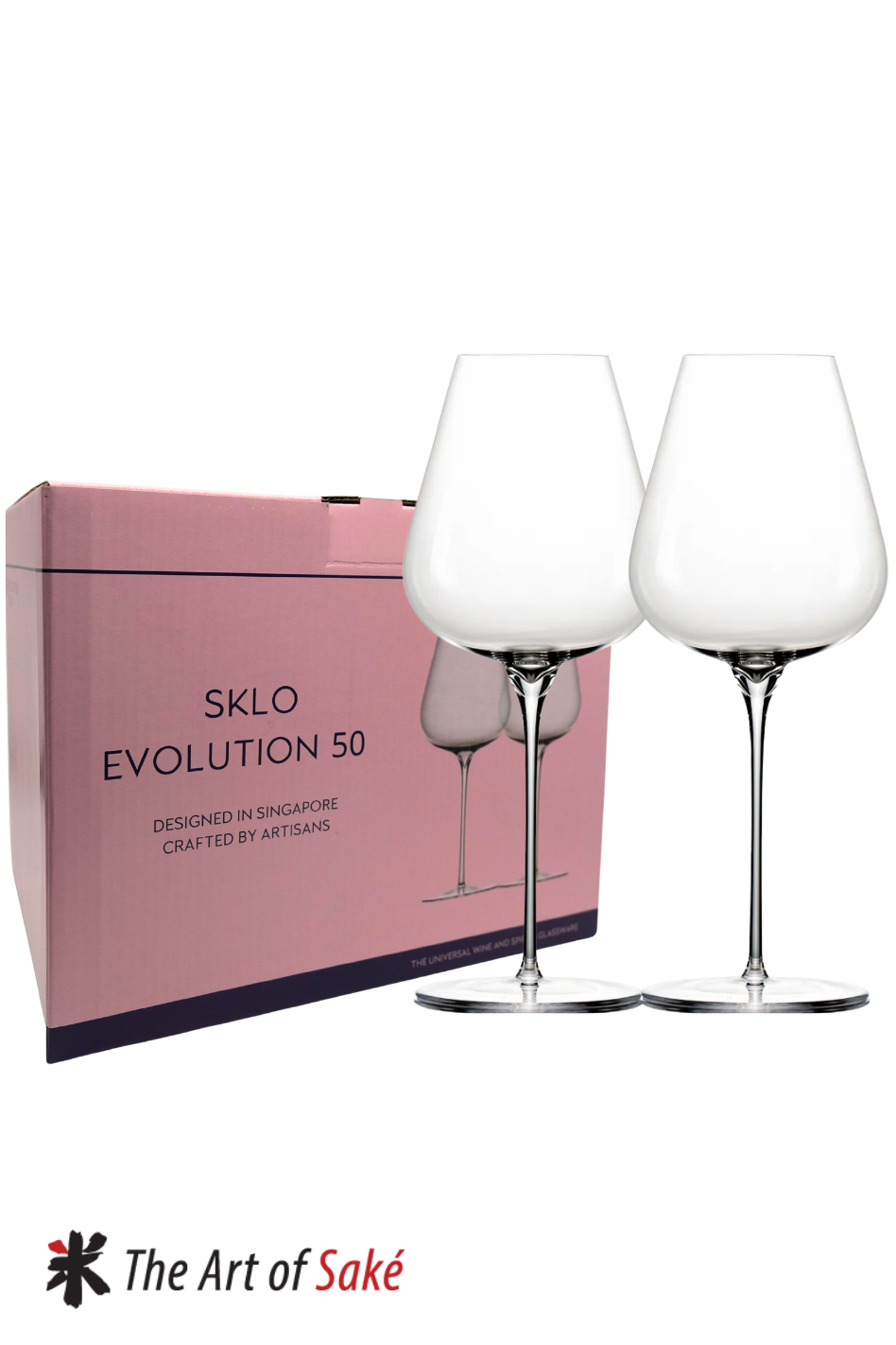 Sklo Evolution 50 box with glasses