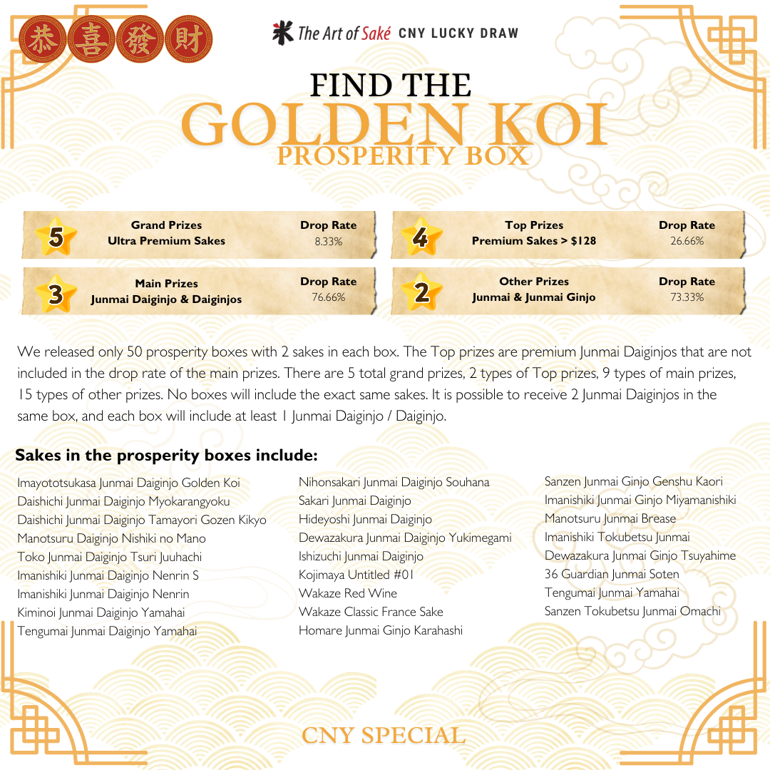 2025 CNY Lucky Draw: Find The Golden Koi! Prosperity Box