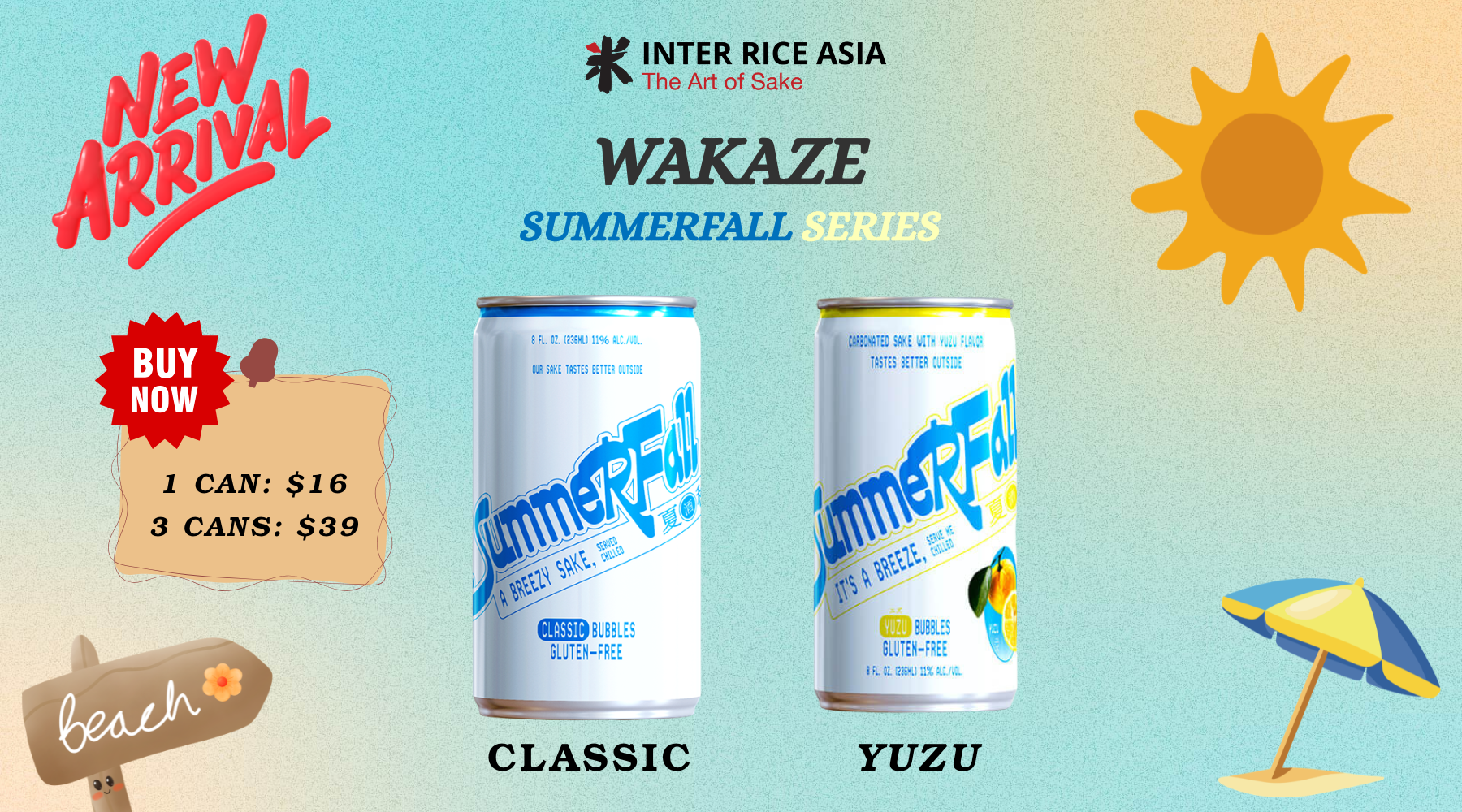 wakaze summerfall series can web banner