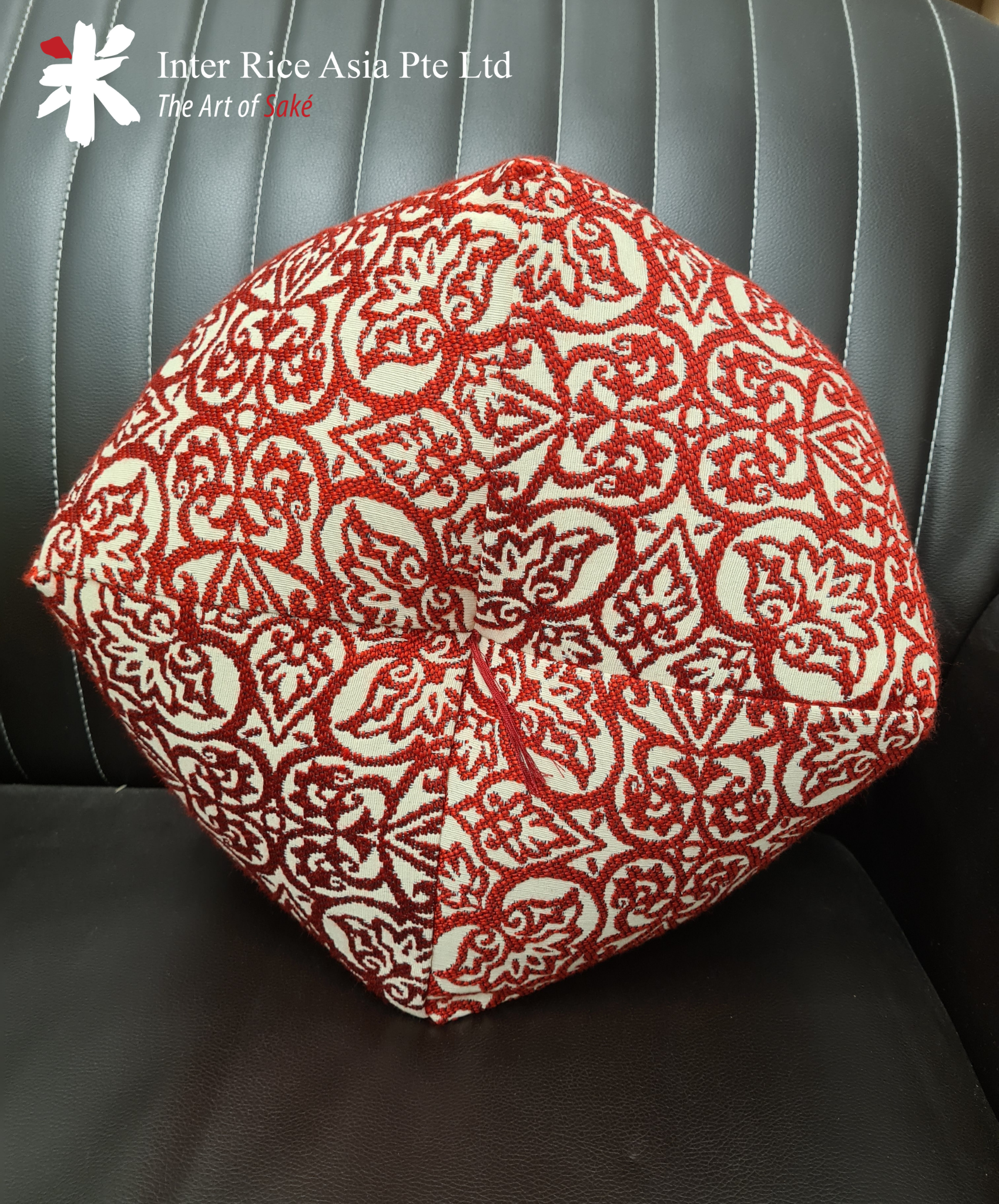 Takaokaya Japanese Ojami Cushion - Piesla Paiso Red