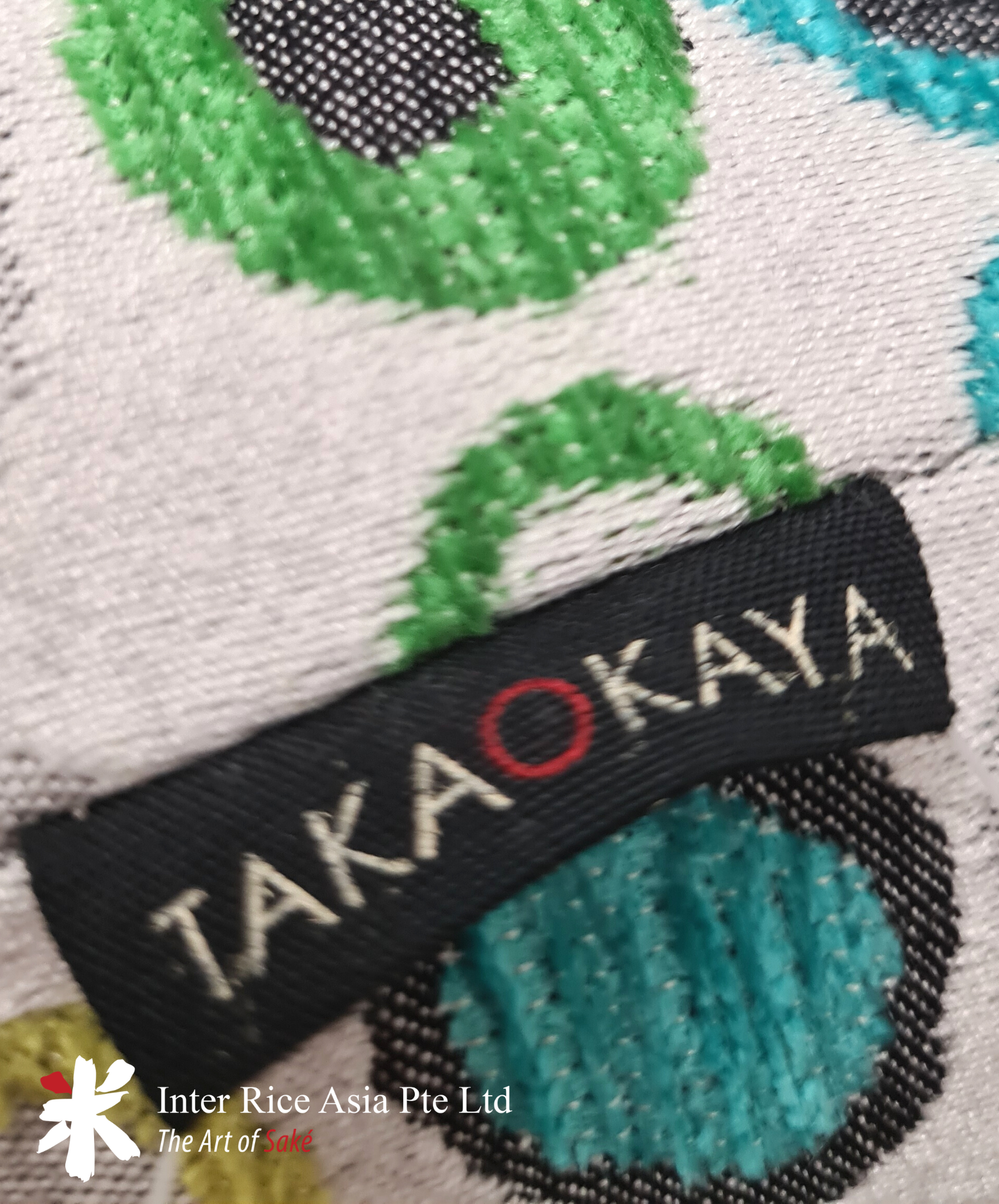 Takaokaya Japanese Ojami Cushion - Tasal Omega Blue